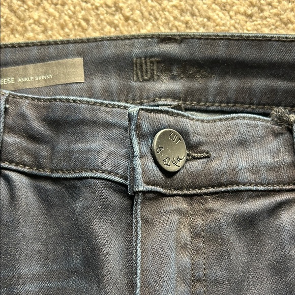 KUT From The Cloth Reese Ankle Skinny Jeans Size 6 - Picture 4 of 13